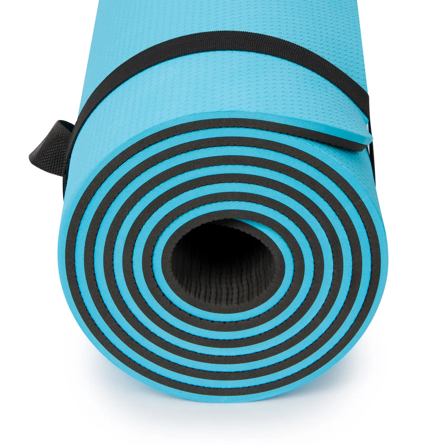 Balanssen tapis d’entraînement antidérapant TPE 180 x 60 cm