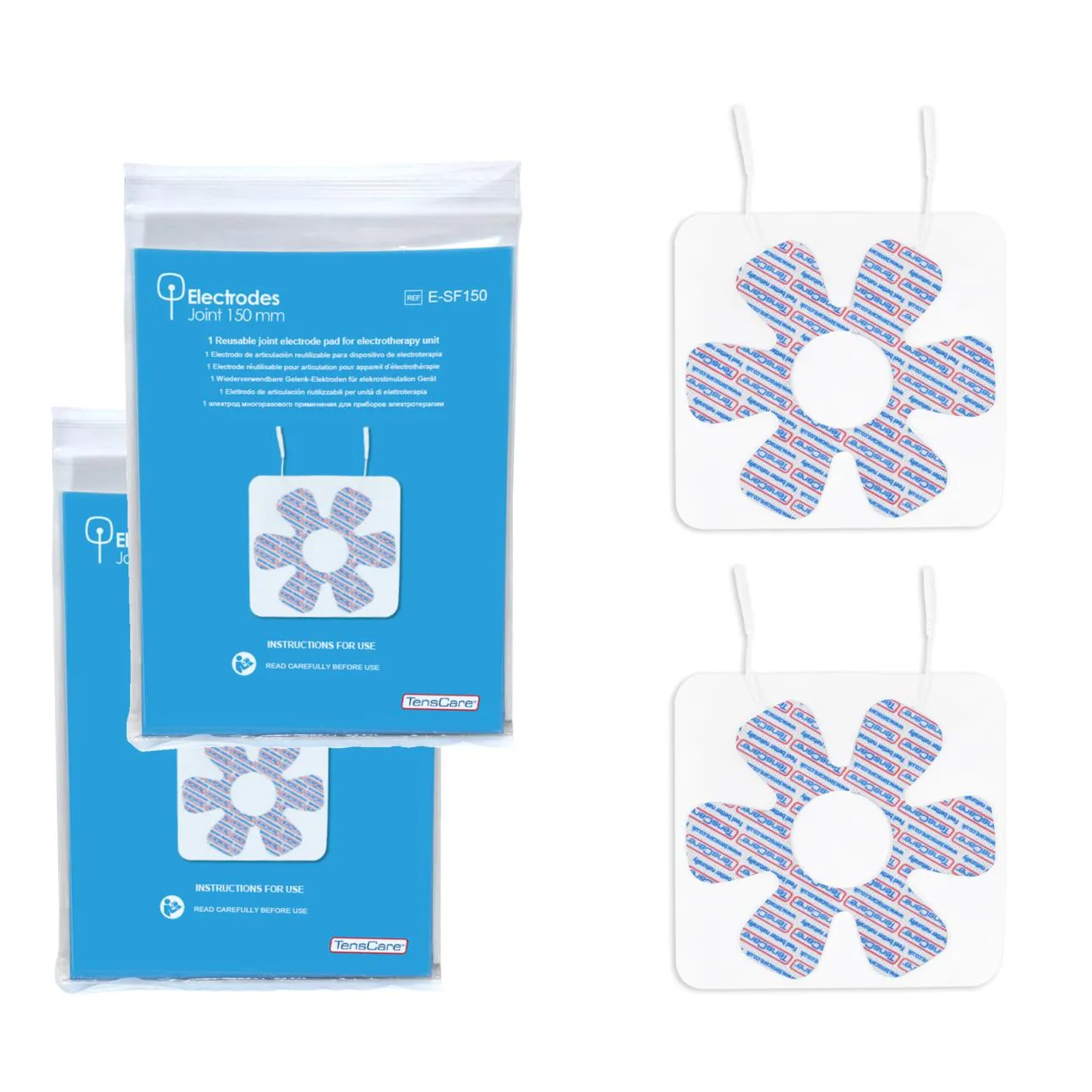 TensCare Joint électrode TENS flexible pour articulation