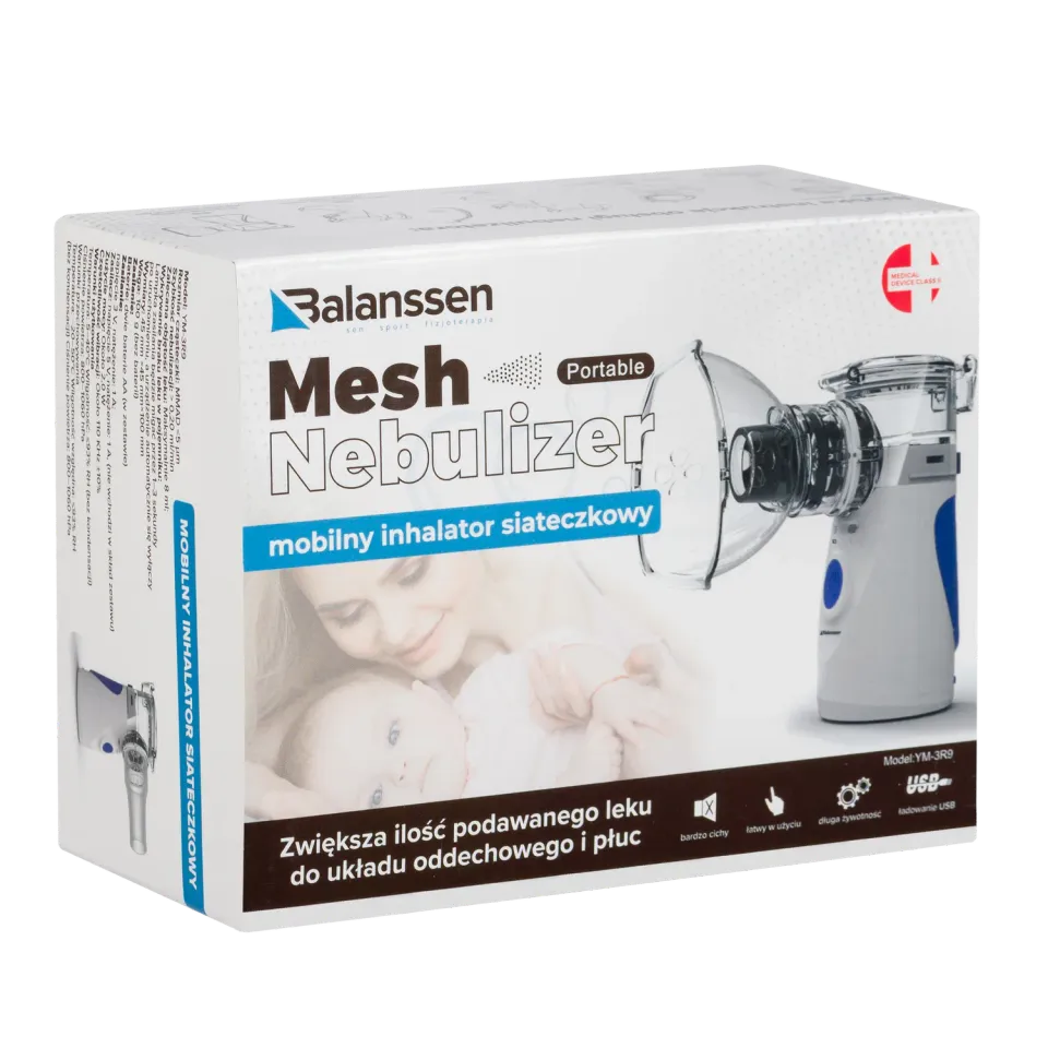 Balanssen Inhalateur mesh portable nébuliseur 8 ml