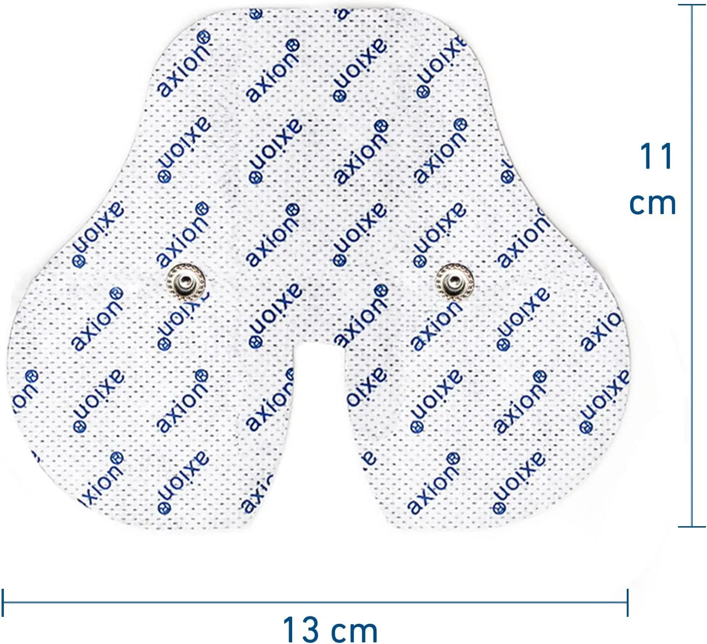 axion Électrodes TENS EMS dos 4 pièces bouton pression 3,5 mm