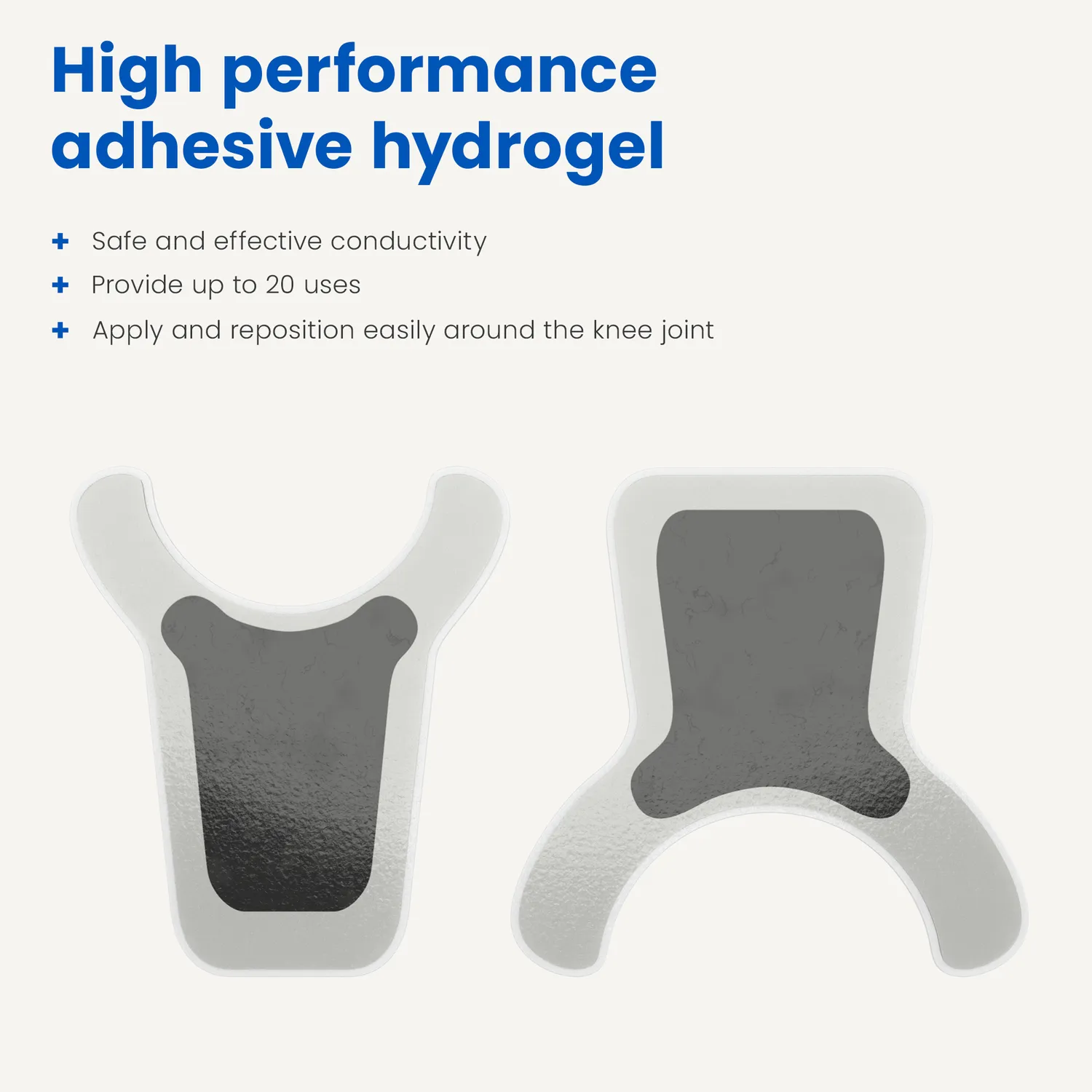 TensCare électrodes TENS genou stimulation ciblée genou