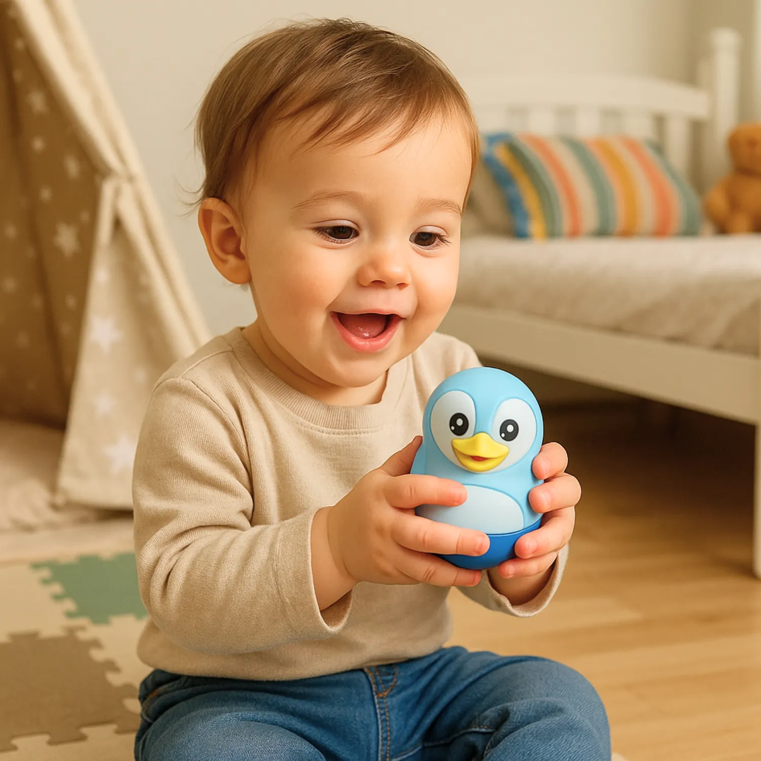 TensCare Digi Penguin thermomètre de bain bébé numérique