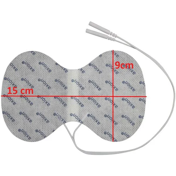 axion Électrode abdominale TENS EMS 1 pièce prise 2 mm