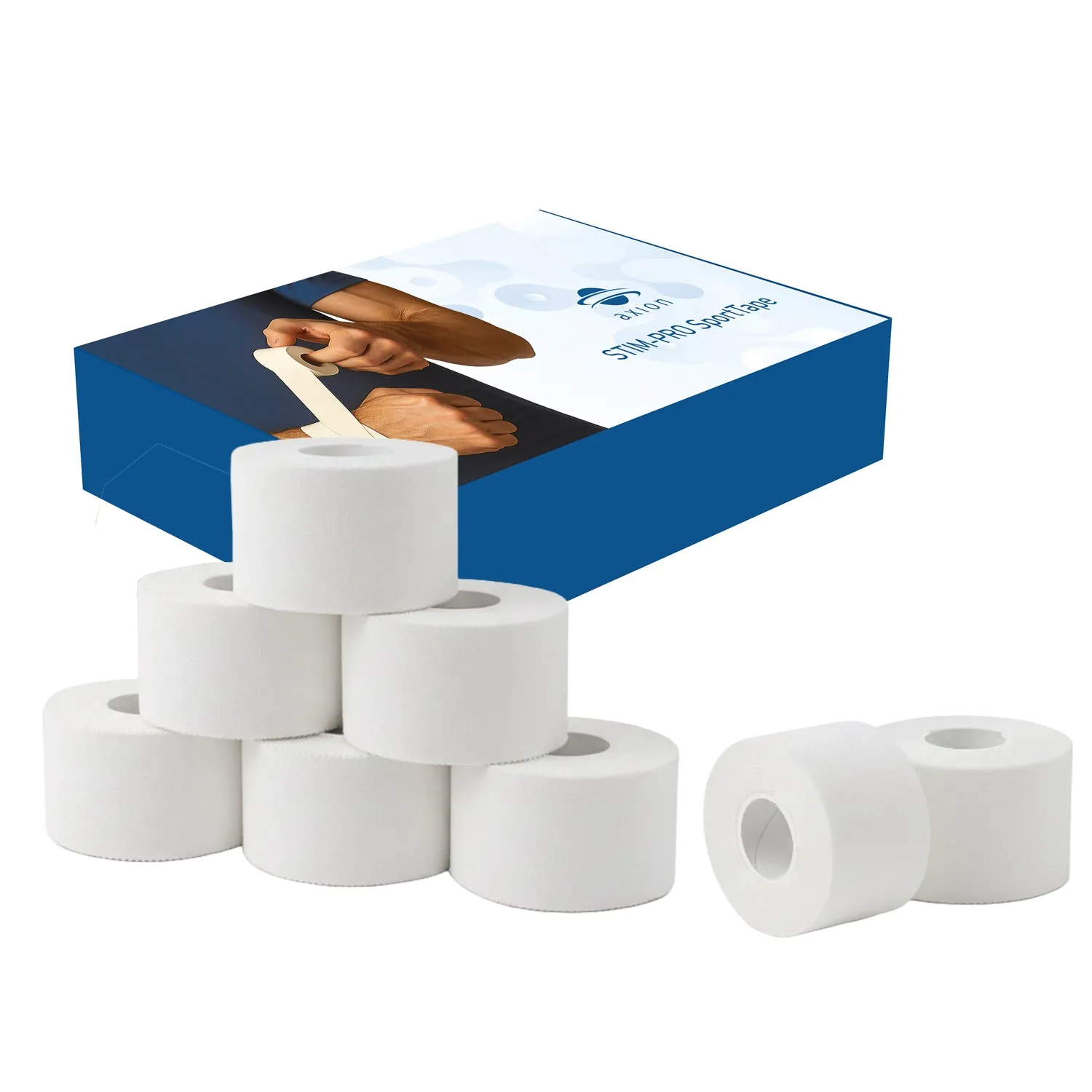 axion bande adhésive sport rigide 8 rouleaux