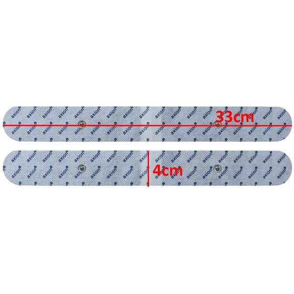 axion Électrodes TENS EMS dos 4 pièces bouton pression 3,5 mm