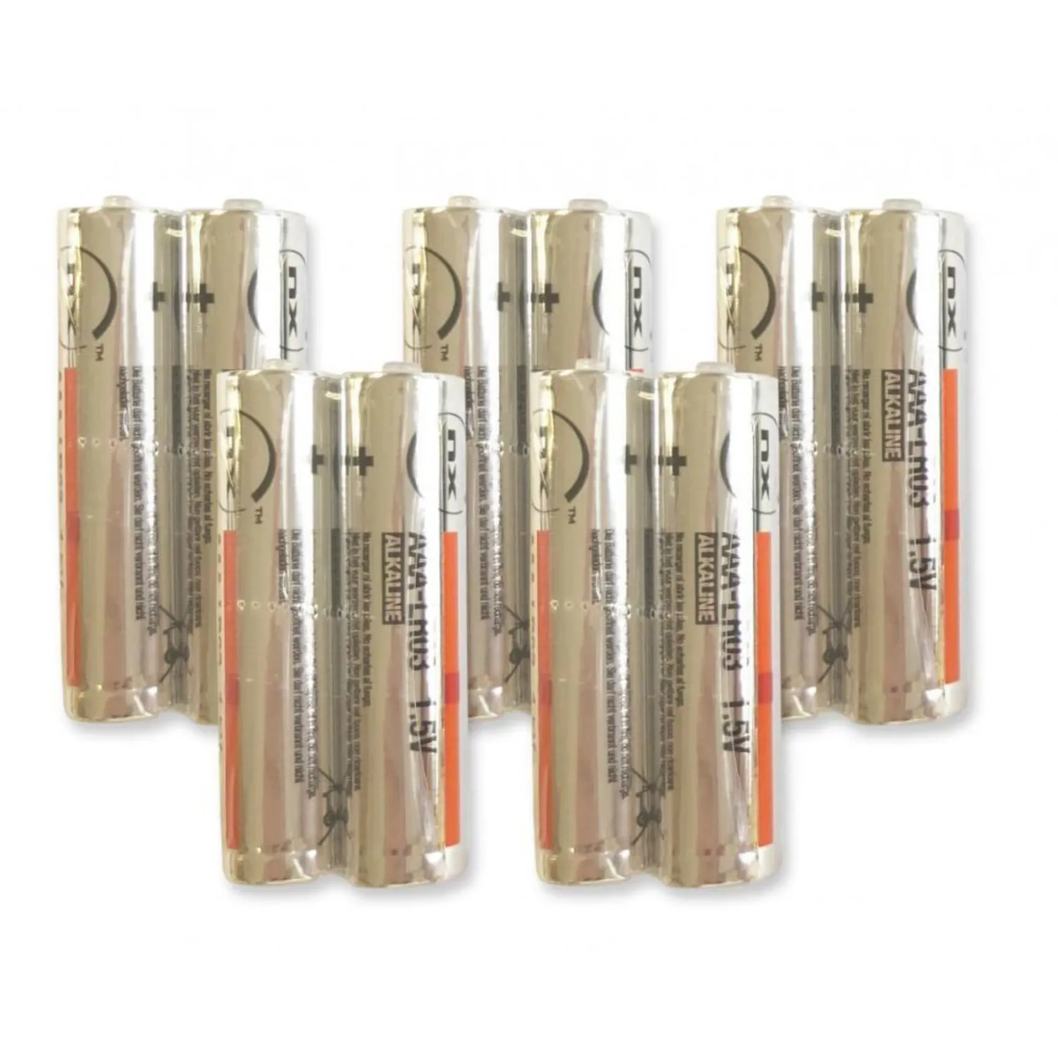 TensCare piles alcalines 1,5V lot de 10