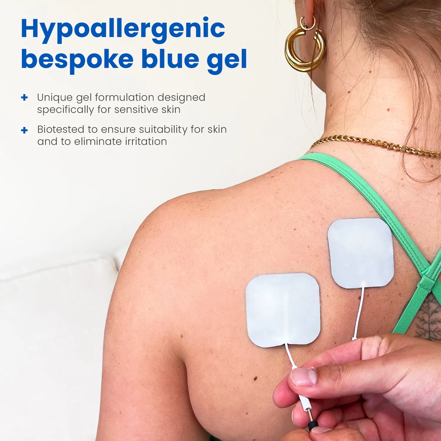 TensCare électrodes TENS EMS hypoallergéniques