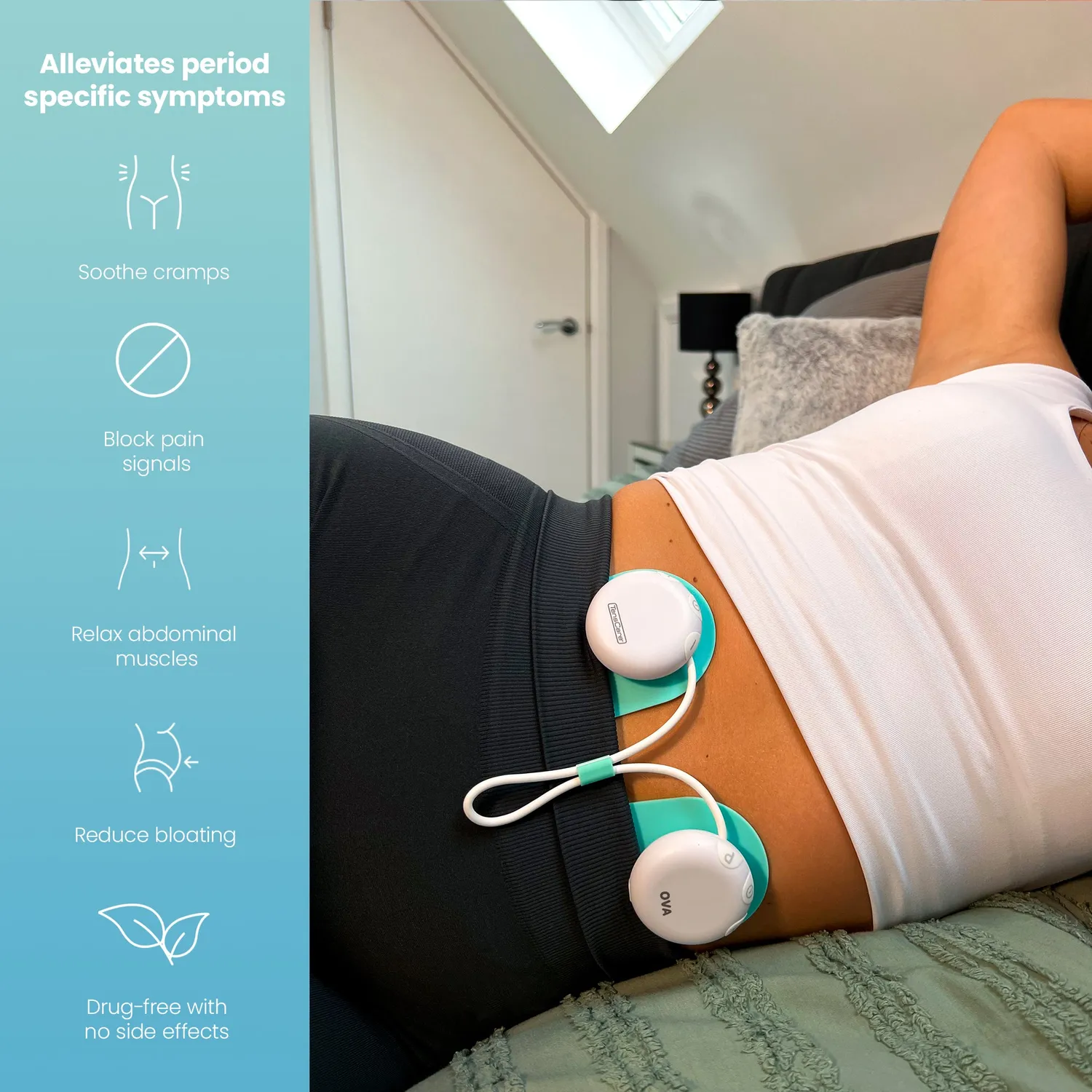 TensCare Ova 3 appareil TENS douleurs menstruelles