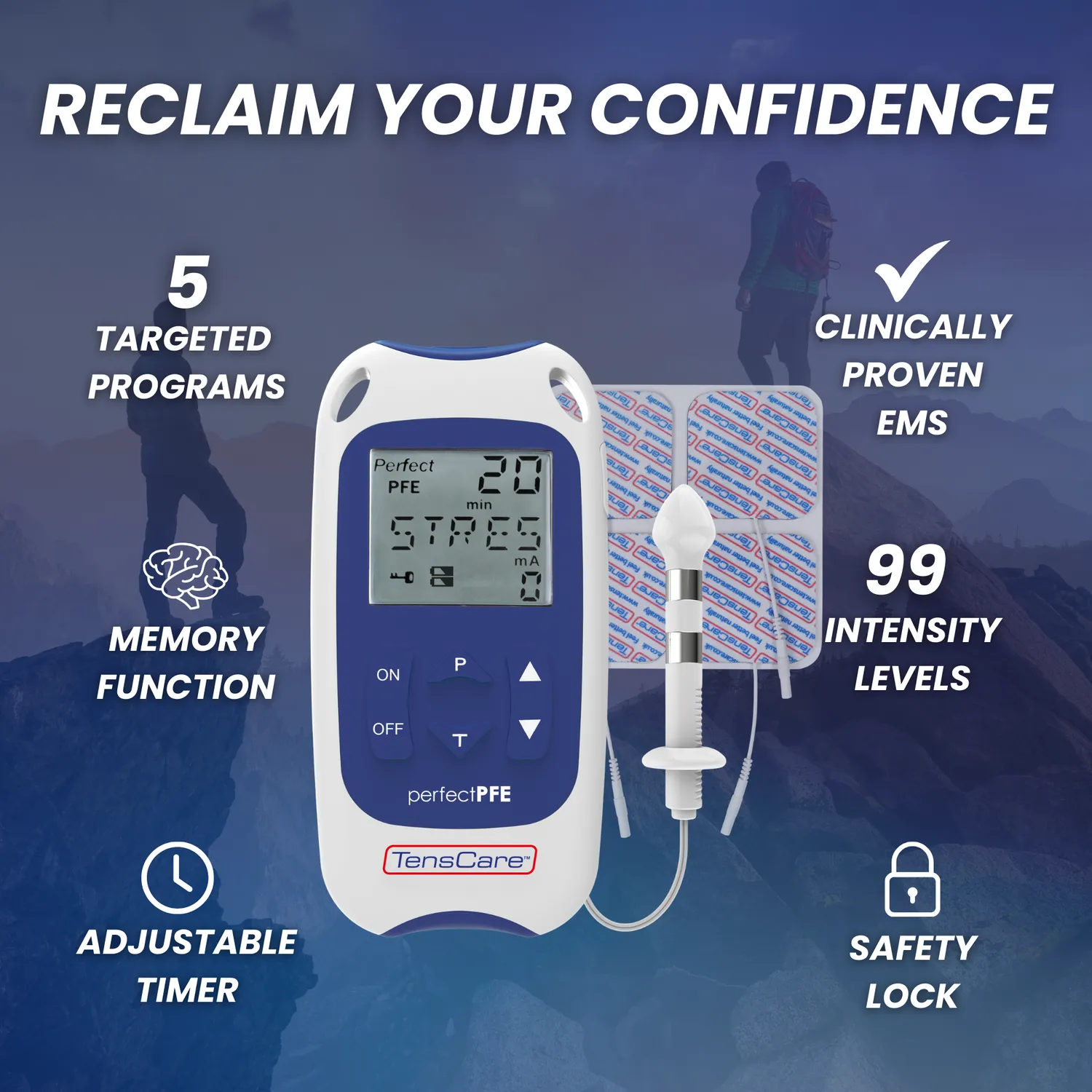 TensCare Perfect PFE Men stimulateur périnée homme