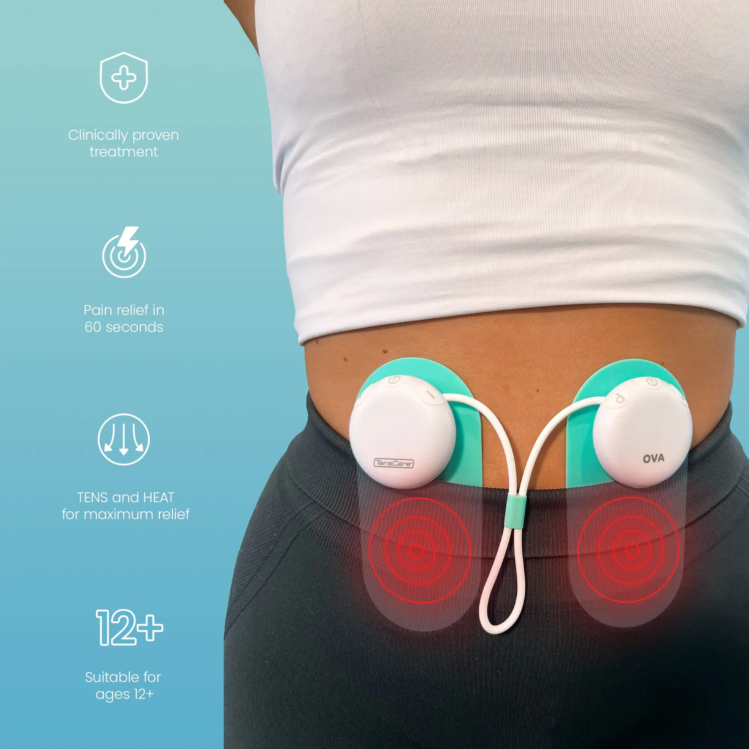 TensCare Ova 3 appareil TENS douleurs menstruelles
